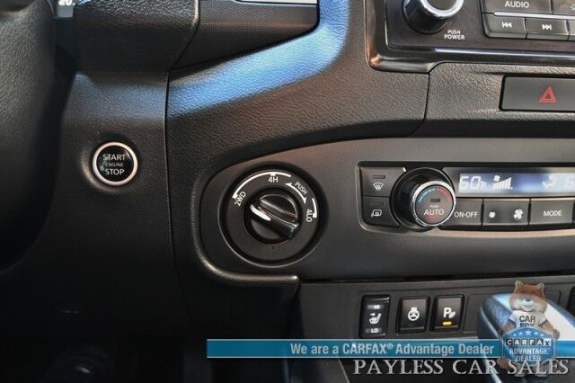 2023 Nissan Frontier SV / 4X4 / Crew Cab / 4X4 / Auto Start / Heated Premium Cloth Seats / Heated Steering Wheel / Adaptive Cruise Control / Lane Depart & Blind Spot / Apple CarPlay & Android Auto / Back Up Cam / Tow Pkg / 1-Owner Anchorage AK
