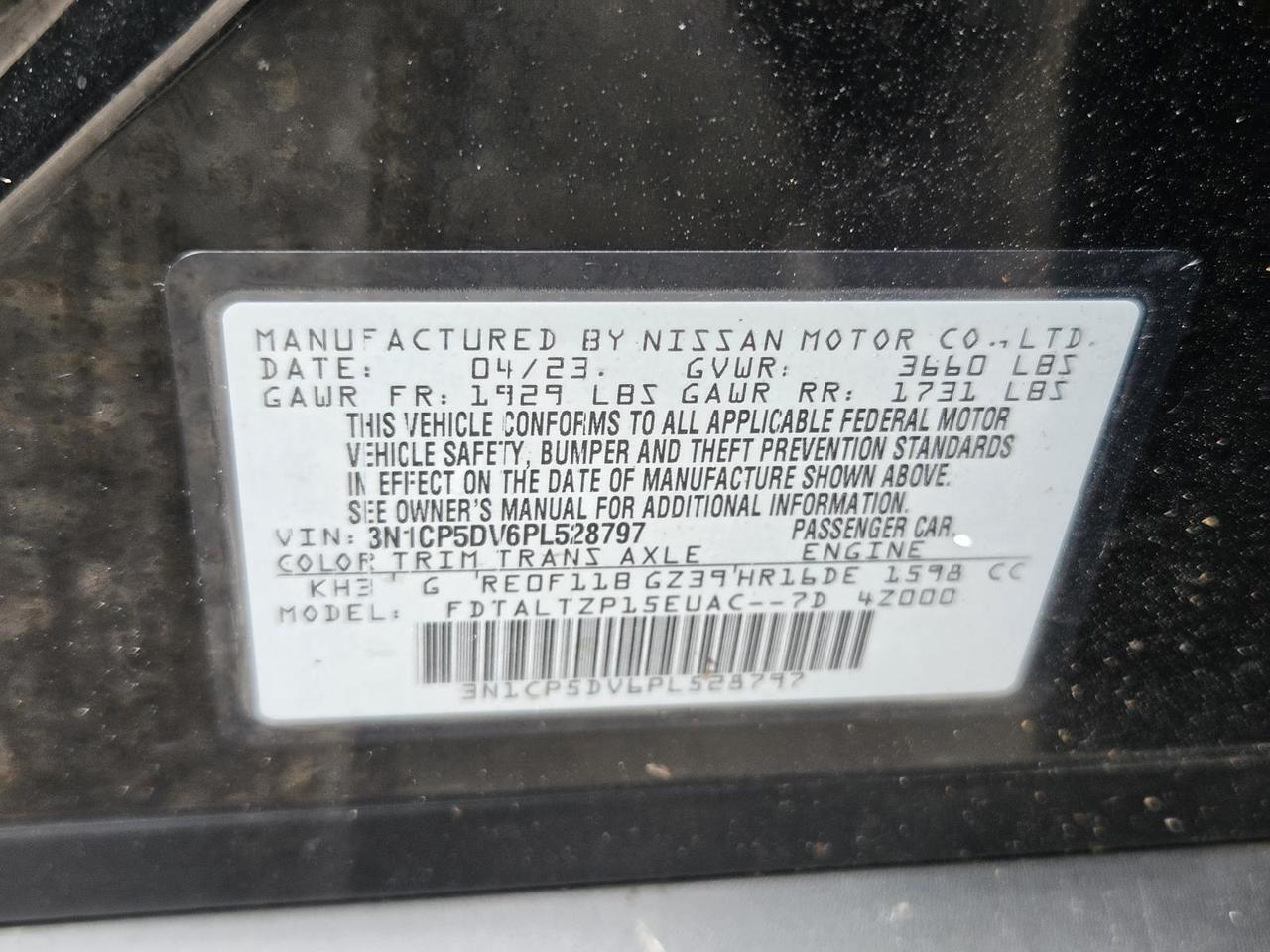2023 Nissan Kicks SR FWD Beeville TX