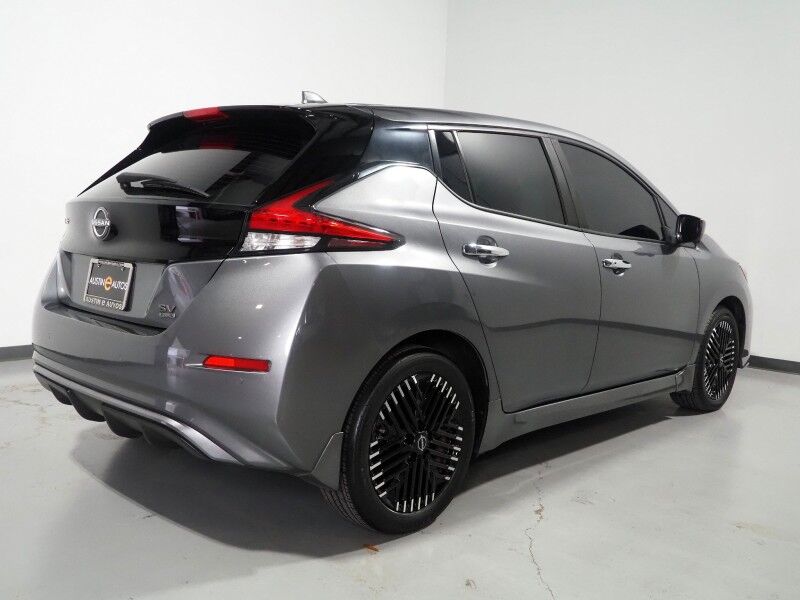 2023 Nissan LEAF SV PLUS *PROPILOT ASSIST, NAVIGATION, 360 VIEW CAMERAS, SAFETY ALERTS, ADAPTIVE CRUISE, HEATED SEATS/STEERING WHEEL, QUICK CHARGE, BLACK ALLOY WHEELS, APPLE CARPLAY Round Rock TX