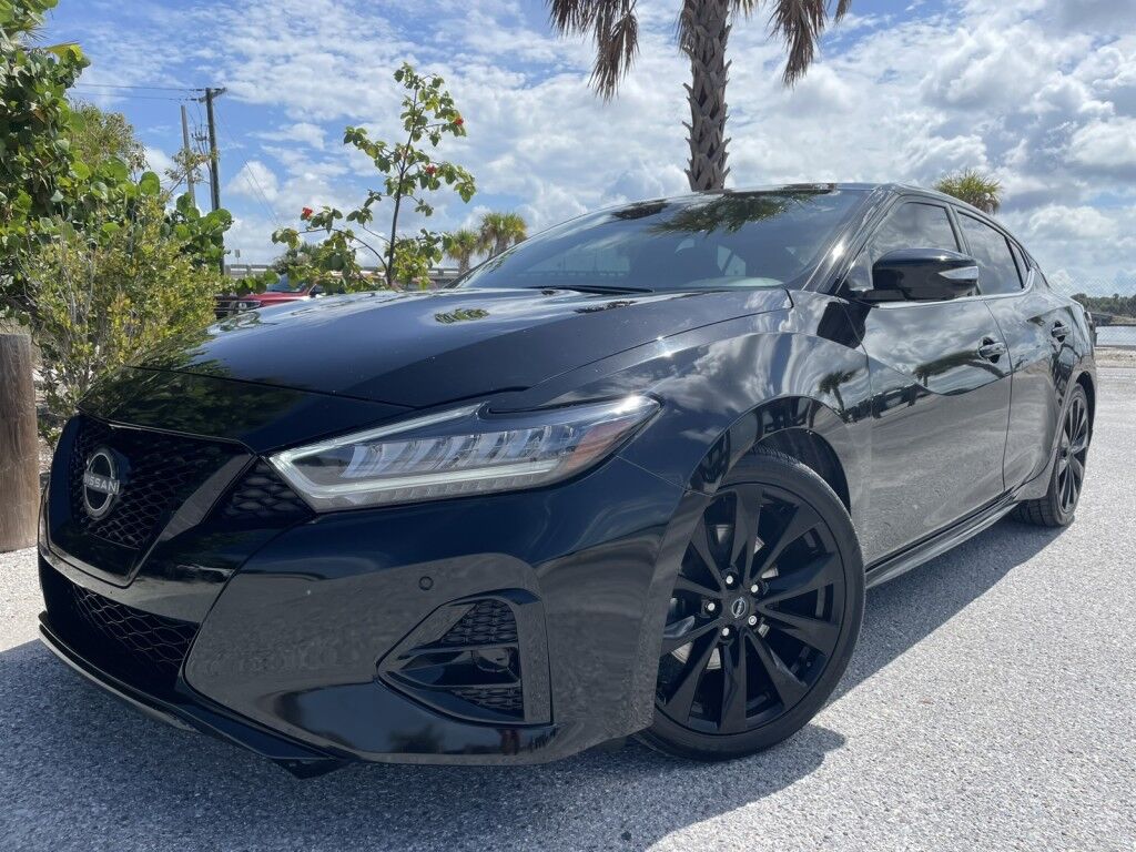 2023 Nissan Maxima SR~1 OWNER~NAVIGATION~SUNROOF~MEMORY SEATS~LANE ASSIST~SMART CRU
