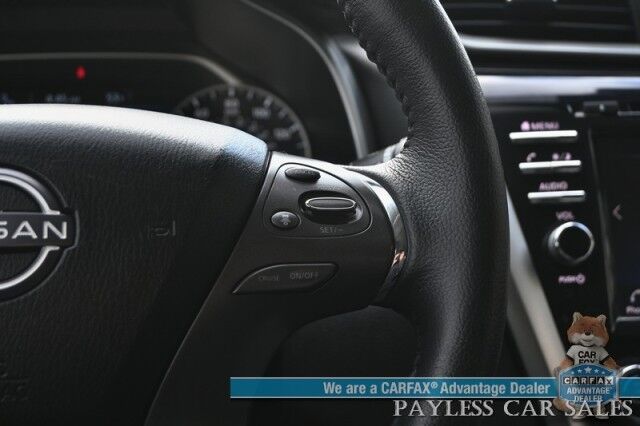 2023 Nissan Murano SV / AWD / Auto Start / Power & Heated Leather Seats / Adaptive Cruise Control / Lane Departure & Blind Spot Alert / Apple CarPlay & Android Auto / Back Up Camera / Keyless Entry & Start / 1-Owner Anchorage AK