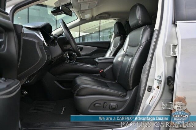 2023 Nissan Murano SV / AWD / Auto Start / Power & Heated Leather Seats / Adaptive Cruise Control / Lane Departure & Blind Spot Alert / Apple CarPlay & Android Auto / Back Up Camera / Keyless Entry & Start / 1-Owner Anchorage AK