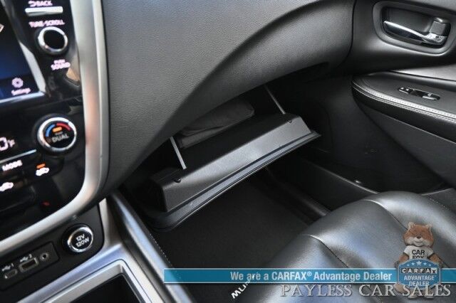 2023 Nissan Murano SV / AWD / Auto Start / Power & Heated Leather Seats / Adaptive Cruise Control / Lane Departure & Blind Spot Alert / Apple CarPlay & Android Auto / Back Up Camera / Keyless Entry & Start / 1-Owner Anchorage AK