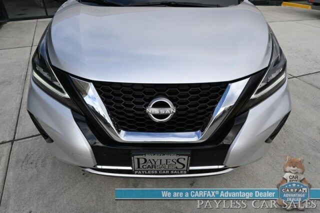2023 Nissan Murano SV / AWD / Auto Start / Power & Heated Leather Seats / Adaptive Cruise Control / Lane Departure & Blind Spot Alert / Apple CarPlay & Android Auto / Back Up Camera / Keyless Entry & Start / 1-Owner Anchorage AK