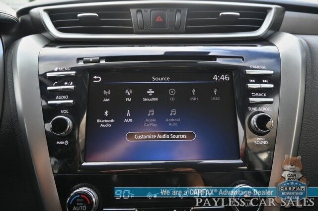 2023 Nissan Murano SV / AWD / Auto Start / Power & Heated Leather Seats / Adaptive Cruise Control / Lane Departure & Blind Spot Alert / Apple CarPlay & Android Auto / Back Up Camera / Keyless Entry & Start / 1-Owner Anchorage AK