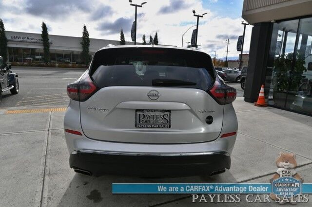 2023 Nissan Murano SV / AWD / Auto Start / Power & Heated Leather Seats / Adaptive Cruise Control / Lane Departure & Blind Spot Alert / Apple CarPlay & Android Auto / Back Up Camera / Keyless Entry & Start / 1-Owner Anchorage AK
