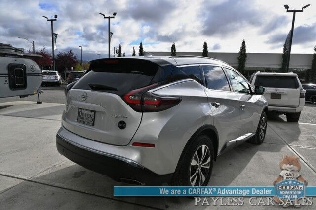 2023 Nissan Murano SV / AWD / Auto Start / Power & Heated Leather Seats / Adaptive Cruise Control / Lane Departure & Blind Spot Alert / Apple CarPlay & Android Auto / Back Up Camera / Keyless Entry & Start / 1-Owner Anchorage AK