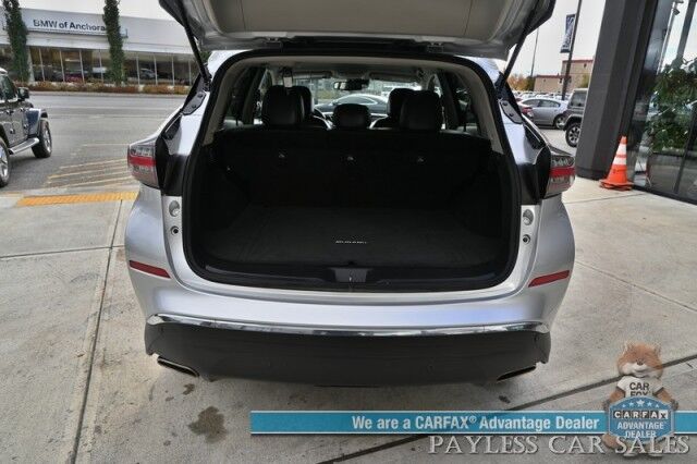 2023 Nissan Murano SV / AWD / Auto Start / Power & Heated Leather Seats / Adaptive Cruise Control / Lane Departure & Blind Spot Alert / Apple CarPlay & Android Auto / Back Up Camera / Keyless Entry & Start / 1-Owner Wasilla AK