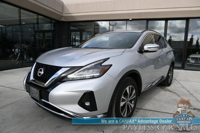 2023 Nissan Murano SV / AWD / Auto Start / Power & Heated Leather Seats / Adaptive Cruise Control / Lane Departure & Blind Spot Alert / Apple CarPlay & Android Auto / Back Up Camera / Keyless Entry & Start / 1-Owner
