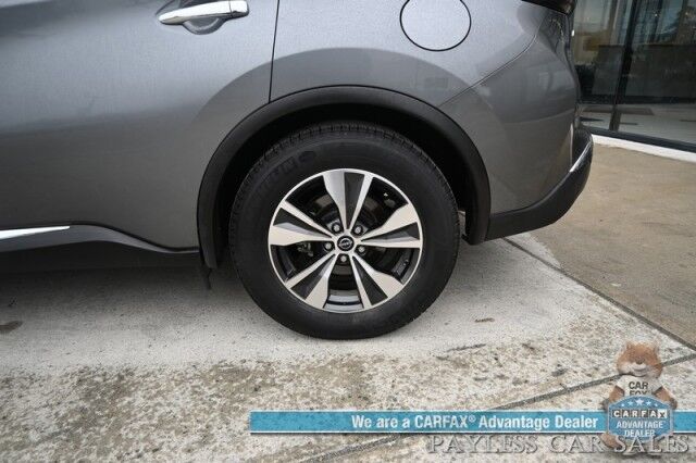 2023 Nissan Murano SV / AWD / Auto Start / Power & Heated Leather Seats / Blind Spot Alert / Apple CarPlay & Android Auto / Back Up Camera / Cruise Control / Keyless Entry & Start / 28 MPG / 1-Owner Anchorage AK