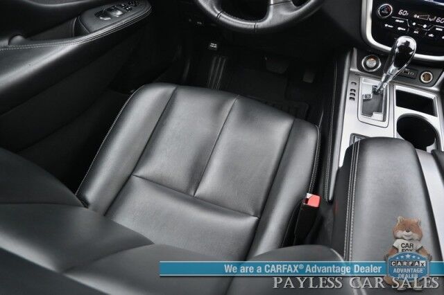 2023 Nissan Murano SV / AWD / Power & Heated Leather Seats / Auto Start / Blind Spot Alert / Apple CarPlay & Android Auto / Back Up Camera / Cruise Control / Keyless Entry & Start / 28 MPG / 1-Owner Anchorage AK