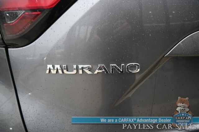 2023 Nissan Murano SV / AWD / Power & Heated Leather Seats / Auto Start / Blind Spot Alert / Apple CarPlay & Android Auto / Back Up Camera / Cruise Control / Keyless Entry & Start / 28 MPG / 1-Owner Anchorage AK