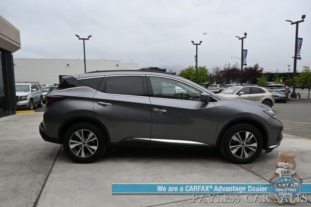 2023 Nissan Murano SV / AWD / Power & Heated Leather Seats / Auto Start / Blind Spot Alert / Apple CarPlay & Android Auto / Back Up Camera / Cruise Control / Keyless Entry & Start / 28 MPG / 1-Owner Anchorage AK