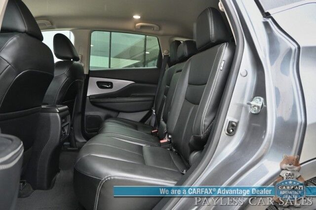 2023 Nissan Murano SV / AWD / Power & Heated Leather Seats / Auto Start / Blind Spot Alert / Apple CarPlay & Android Auto / Back Up Camera / Cruise Control / Keyless Entry & Start / 28 MPG / 1-Owner Anchorage AK