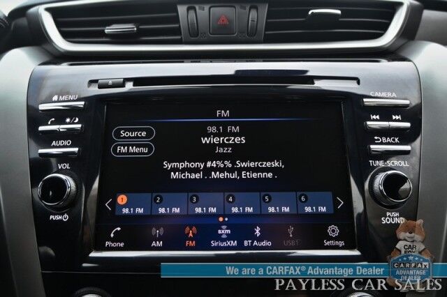 2023 Nissan Murano SV / AWD / Power & Heated Leather Seats / Auto Start / Blind Spot Alert / Apple CarPlay & Android Auto / Back Up Camera / Cruise Control / Keyless Entry & Start / 28 MPG / 1-Owner Anchorage AK