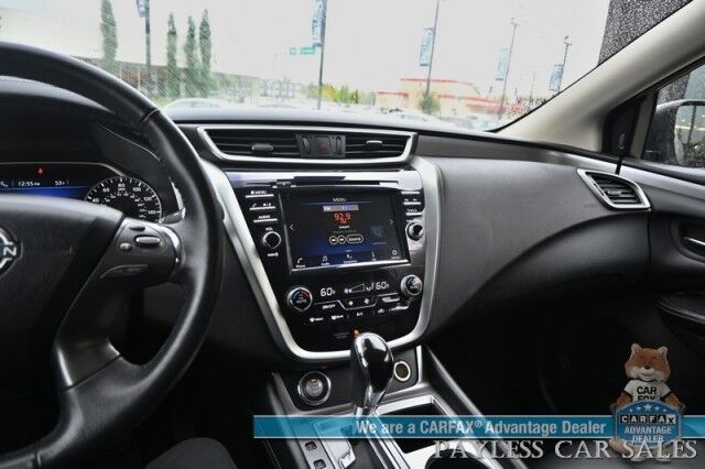 2023 Nissan Murano SV / AWD / Power & Heated Leather Seats / Auto Start / Blind Spot Alert / Apple CarPlay & Android Auto / Back Up Camera / Cruise Control / Keyless Entry & Start / 28 MPG / 1-Owner Anchorage AK