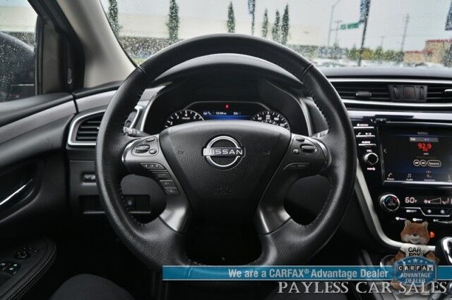 2023 Nissan Murano SV / AWD / Power & Heated Leather Seats / Auto Start / Blind Spot Alert / Apple CarPlay & Android Auto / Back Up Camera / Cruise Control / Keyless Entry & Start / 28 MPG / 1-Owner Anchorage AK