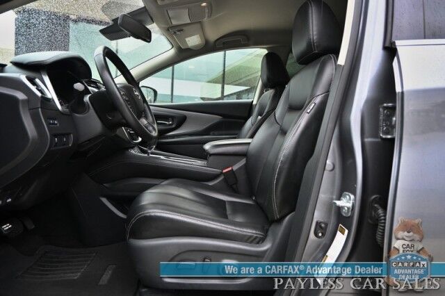 2023 Nissan Murano SV / AWD / Power & Heated Leather Seats / Auto Start / Blind Spot Alert / Apple CarPlay & Android Auto / Back Up Camera / Cruise Control / Keyless Entry & Start / 28 MPG / 1-Owner Anchorage AK