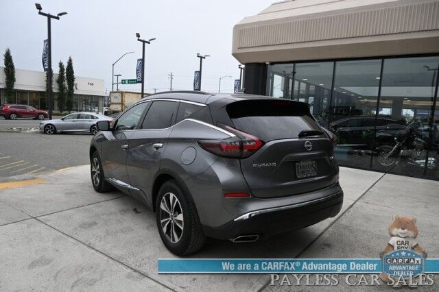 2023 Nissan Murano SV / AWD / Power & Heated Leather Seats / Auto Start / Blind Spot Alert / Apple CarPlay & Android Auto / Back Up Camera / Cruise Control / Keyless Entry & Start / 28 MPG / 1-Owner Anchorage AK