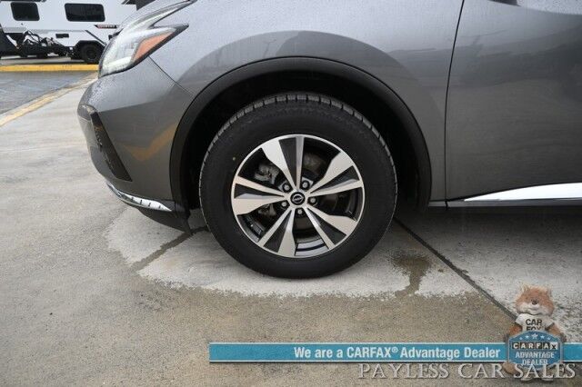 2023 Nissan Murano SV / AWD / Power & Heated Leather Seats / Auto Start / Blind Spot Alert / Apple CarPlay & Android Auto / Back Up Camera / Cruise Control / Keyless Entry & Start / 28 MPG / 1-Owner Anchorage AK