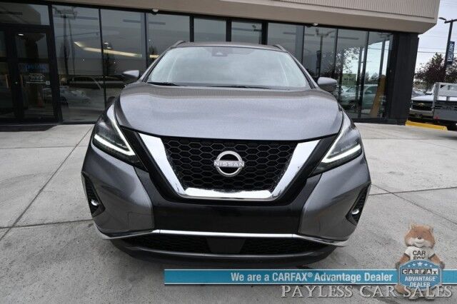 2023 Nissan Murano SV / AWD / Power & Heated Leather Seats / Auto Start / Blind Spot Alert / Apple CarPlay & Android Auto / Back Up Camera / Cruise Control / Keyless Entry & Start / 28 MPG / 1-Owner Anchorage AK