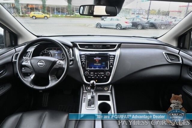 2023 Nissan Murano SV / AWD / Power & Heated Leather Seats / Auto Start / Blind Spot Alert / Apple CarPlay & Android Auto / Back Up Camera / Cruise Control / Keyless Entry & Start / 28 MPG / 1-Owner Anchorage AK