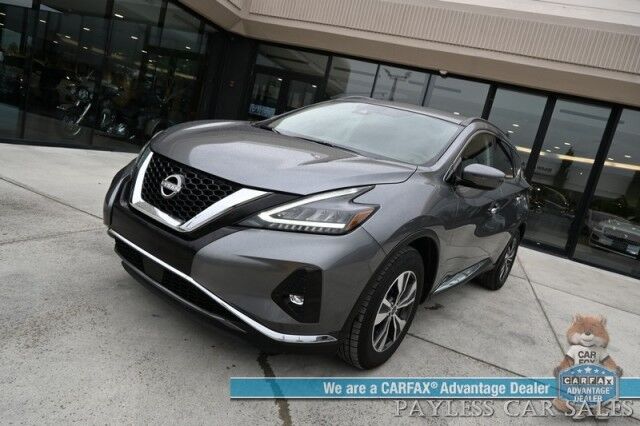 2023 Nissan Murano SV / AWD / Power & Heated Leather Seats / Auto Start / Blind Spot Alert / Apple CarPlay & Android Auto / Back Up Camera / Cruise Control / Keyless Entry & Start / 28 MPG / 1-Owner Anchorage AK