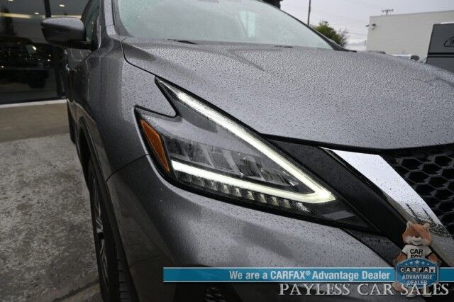2023 Nissan Murano SV / AWD / Power & Heated Leather Seats / Auto Start / Blind Spot Alert / Apple CarPlay & Android Auto / Back Up Camera / Cruise Control / Keyless Entry & Start / 28 MPG / 1-Owner Anchorage AK