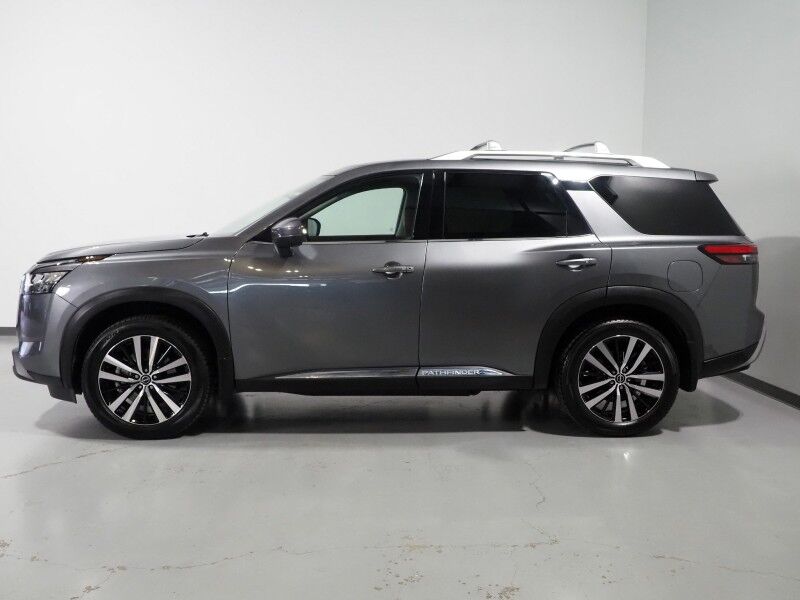 2023 Nissan Pathfinder Platinum *HEADS-UP DISPLAY, NAVIGATION, PANO MOONROOF, ADAPTIVE CRUISE, SAFETY ALERTS, CLIMATE SEATS, 2ND ROW CAPTAINS, NAPPA LEATHER, 20 INCH WHEELS, BOSE AUDIO, APPLE & ANDROID Round Rock TX