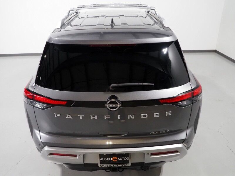 2023 Nissan Pathfinder Platinum *HEADS-UP DISPLAY, NAVIGATION, PANO MOONROOF, ADAPTIVE CRUISE, SAFETY ALERTS, CLIMATE SEATS, 2ND ROW CAPTAINS, NAPPA LEATHER, 20 INCH WHEELS, BOSE AUDIO, APPLE & ANDROID Round Rock TX