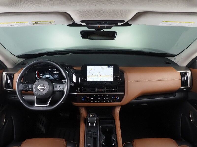 2023 Nissan Pathfinder Platinum *HEADS-UP DISPLAY, NAVIGATION, PANO MOONROOF, ADAPTIVE CRUISE, SAFETY ALERTS, CLIMATE SEATS, 2ND ROW CAPTAINS, NAPPA LEATHER, 20 INCH WHEELS, BOSE AUDIO, APPLE & ANDROID Round Rock TX