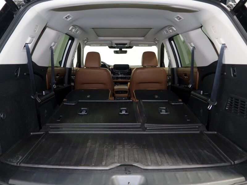 2023 Nissan Pathfinder Platinum *HEADS-UP DISPLAY, NAVIGATION, PANO MOONROOF, ADAPTIVE CRUISE, SAFETY ALERTS, CLIMATE SEATS, 2ND ROW CAPTAINS, NAPPA LEATHER, 20 INCH WHEELS, BOSE AUDIO, APPLE & ANDROID Round Rock TX