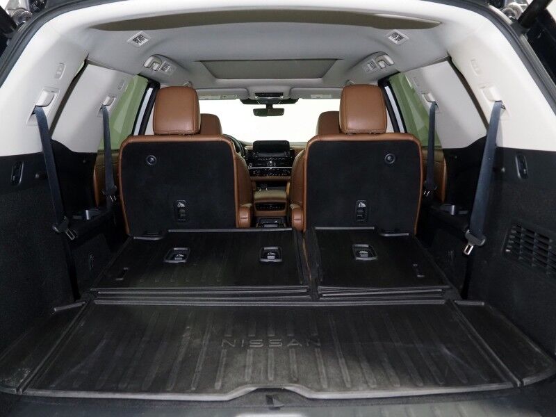 2023 Nissan Pathfinder Platinum *HEADS-UP DISPLAY, NAVIGATION, PANO MOONROOF, ADAPTIVE CRUISE, SAFETY ALERTS, CLIMATE SEATS, 2ND ROW CAPTAINS, NAPPA LEATHER, 20 INCH WHEELS, BOSE AUDIO, APPLE & ANDROID Round Rock TX