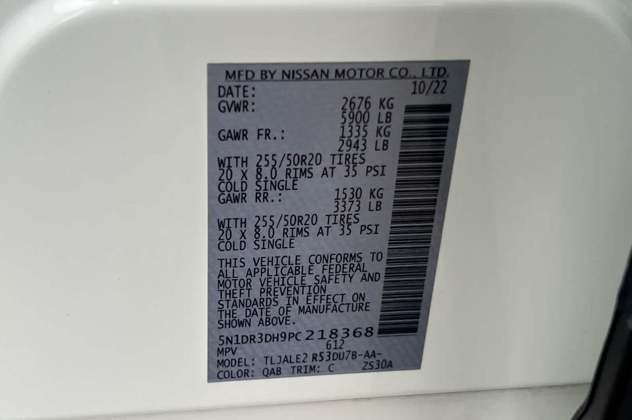 2023 Nissan Pathfinder Platinum Roseville CA