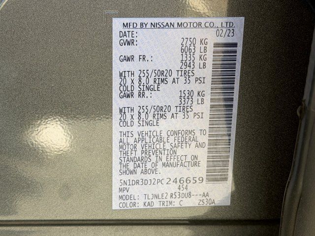 2023 Nissan Pathfinder Platinum Stafford VA