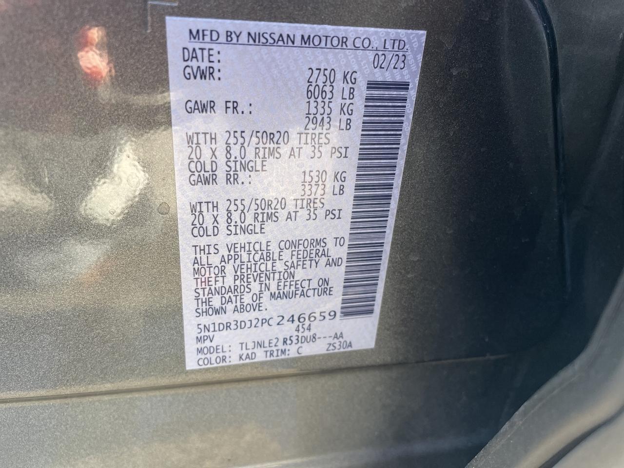 2023 Nissan Pathfinder Platinum Springfield VA