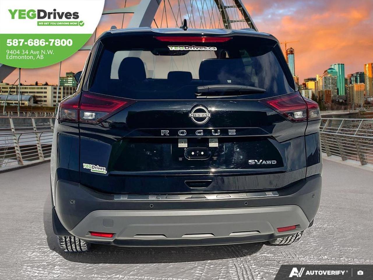 2023 Nissan ROGUE SV MOONROOF Edmonton AB