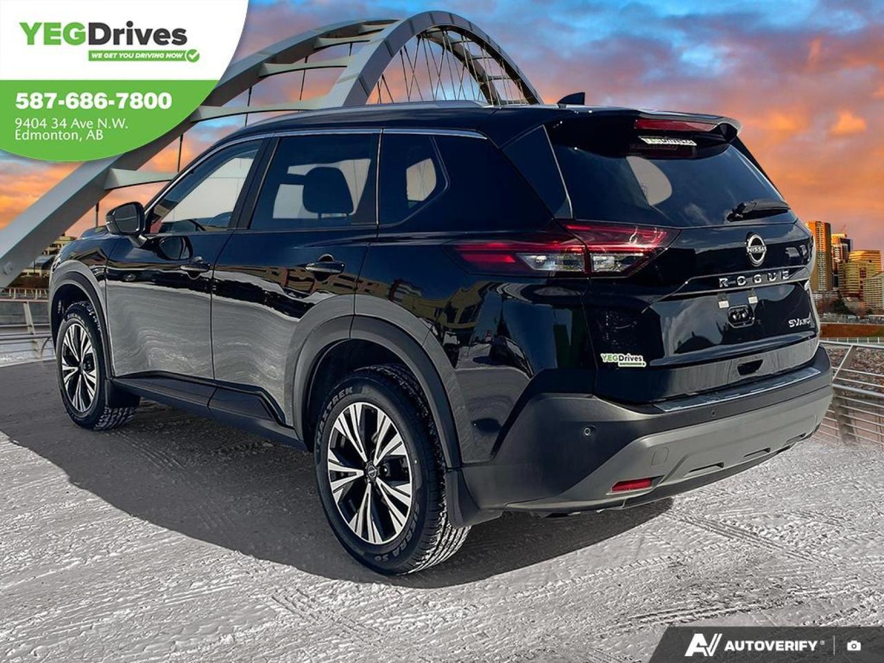 2023 Nissan ROGUE SV MOONROOF Edmonton AB