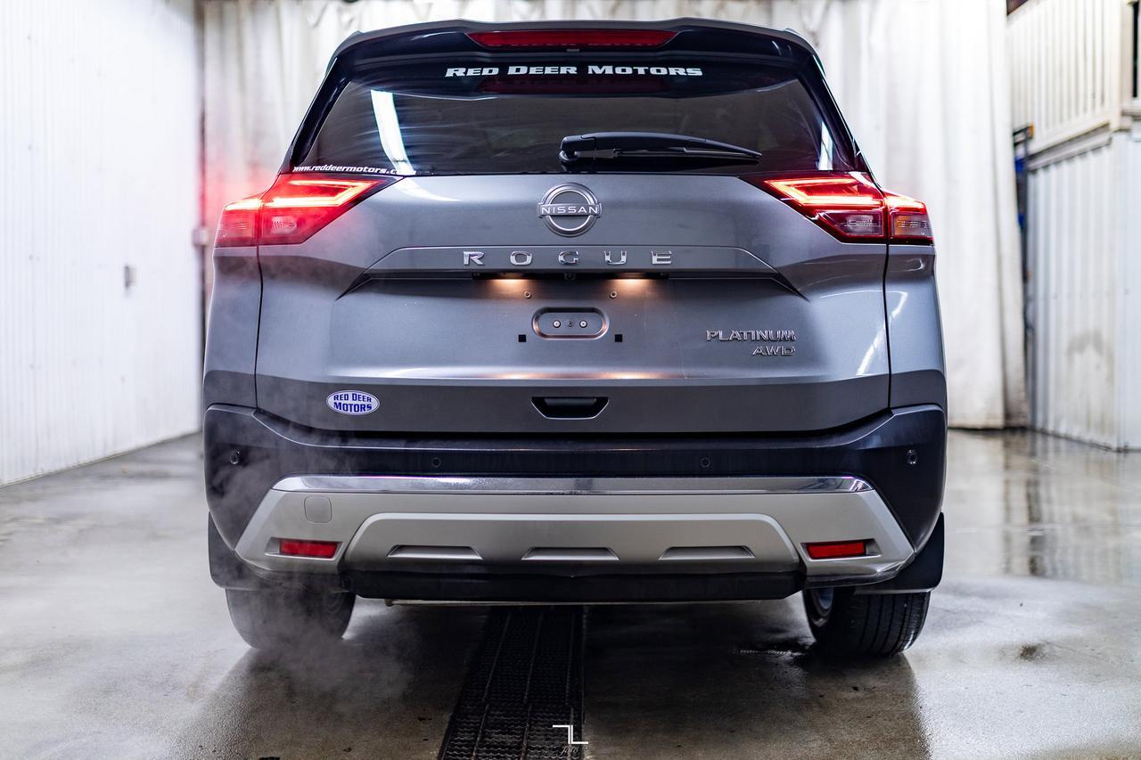 2023 Nissan Rogue AWD Platinum Leather Roof Nav BCam Red Deer AB
