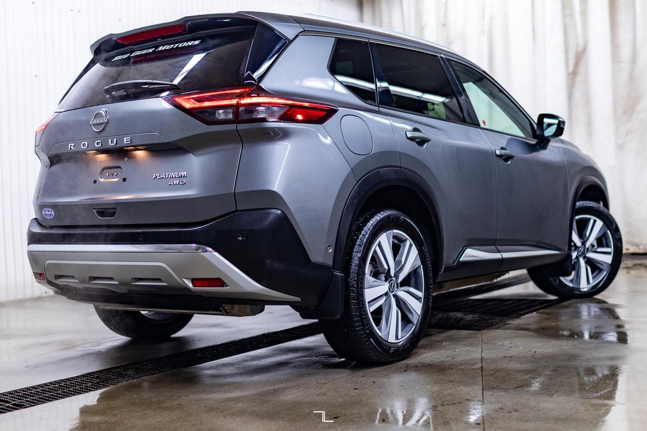 2023 Nissan Rogue AWD Platinum Leather Roof Nav BCam Red Deer AB