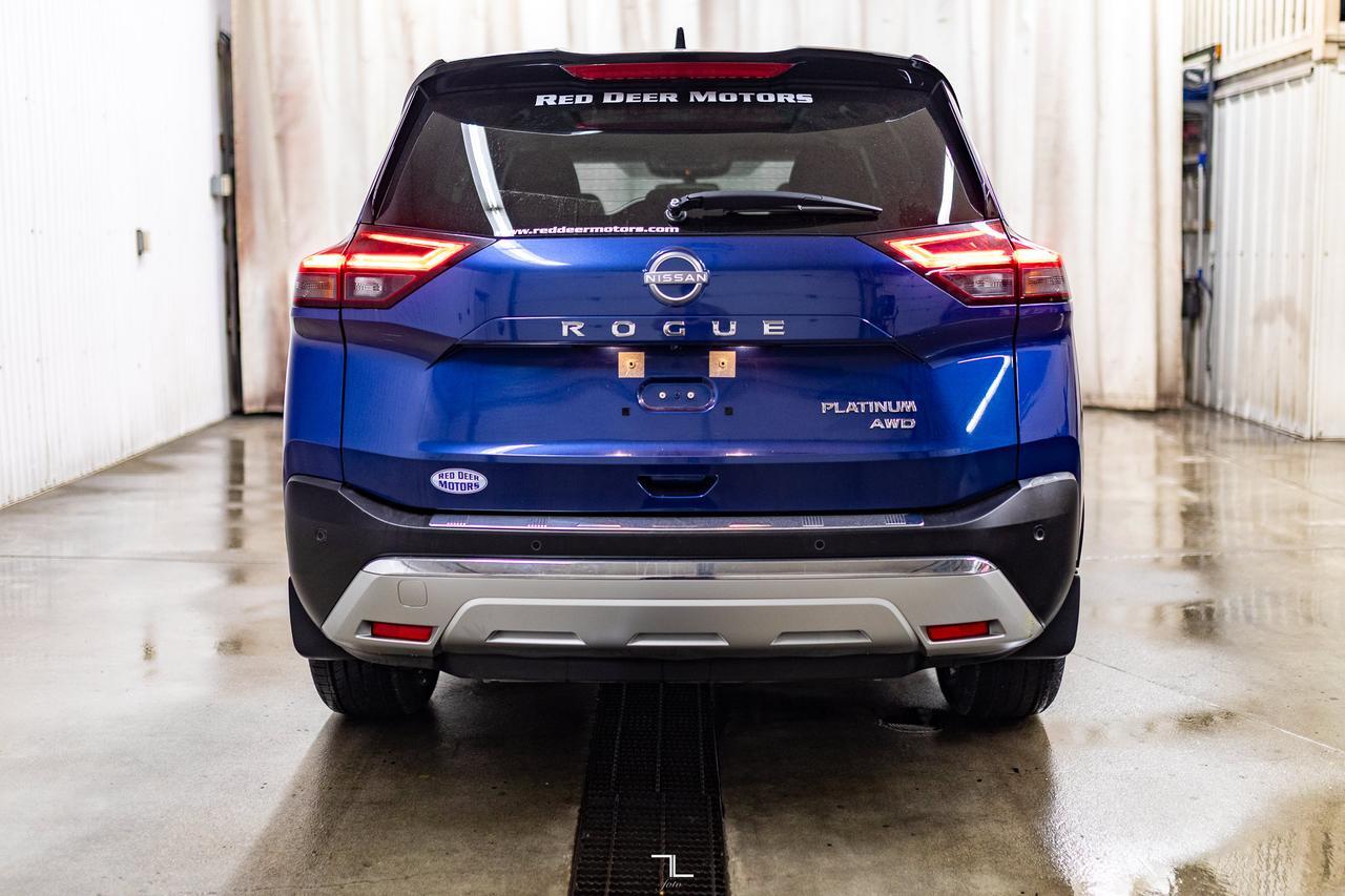 2023 Nissan Rogue AWD Platinum Leather Roof Nav BCam Red Deer AB
