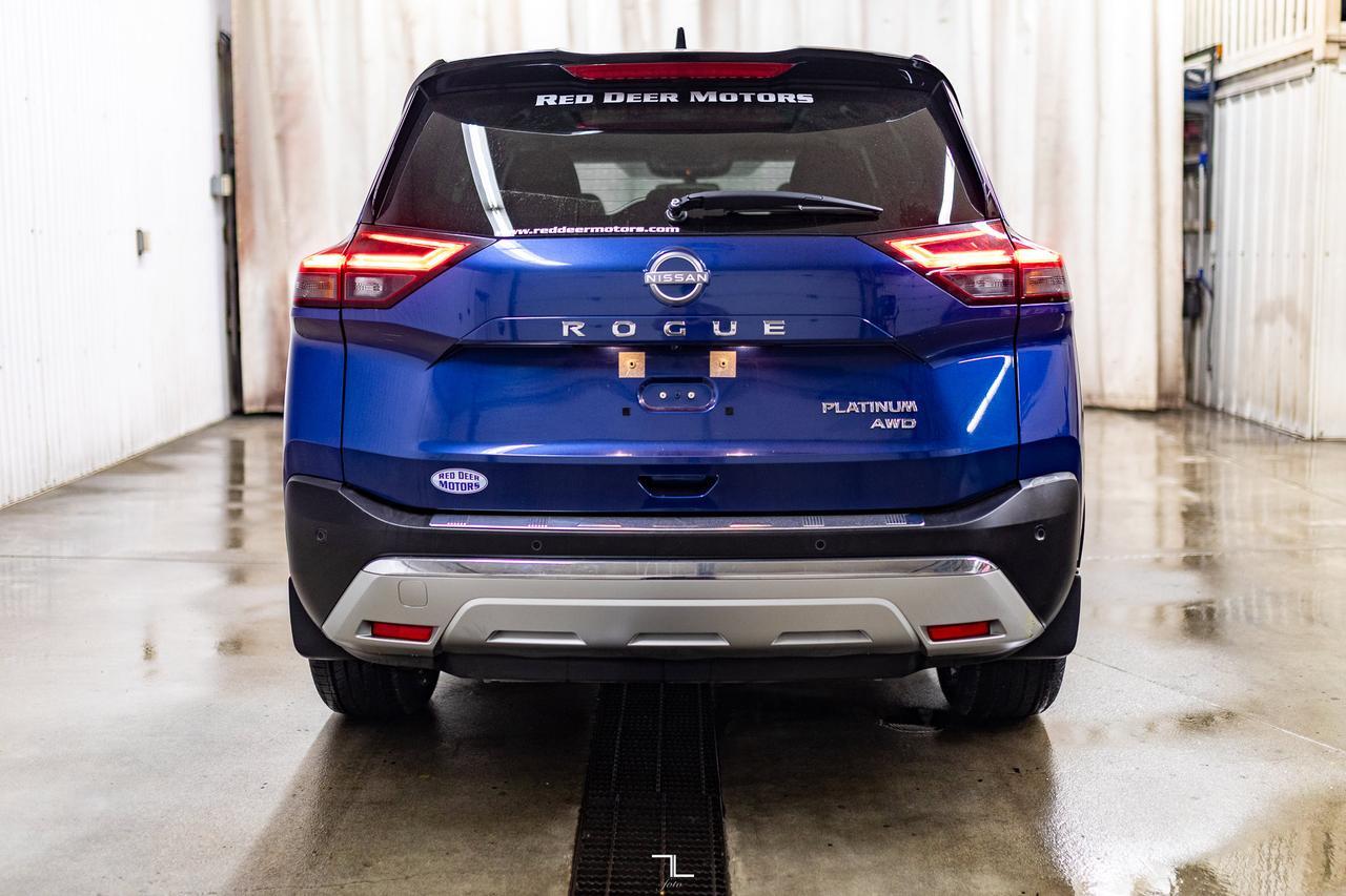 2023 Nissan Rogue AWD Platinum Leather Roof Nav BCam Red Deer AB