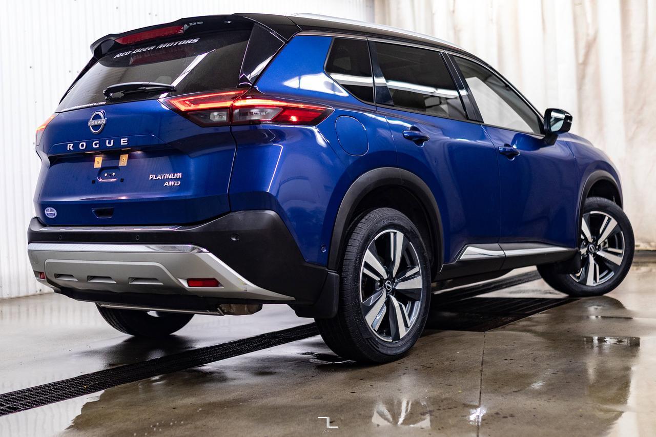 2023 Nissan Rogue AWD Platinum Leather Roof Nav BCam Red Deer AB