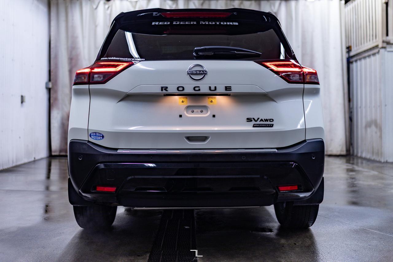 2023 Nissan Rogue AWD SV Midnight Leather Roof BCam Red Deer AB