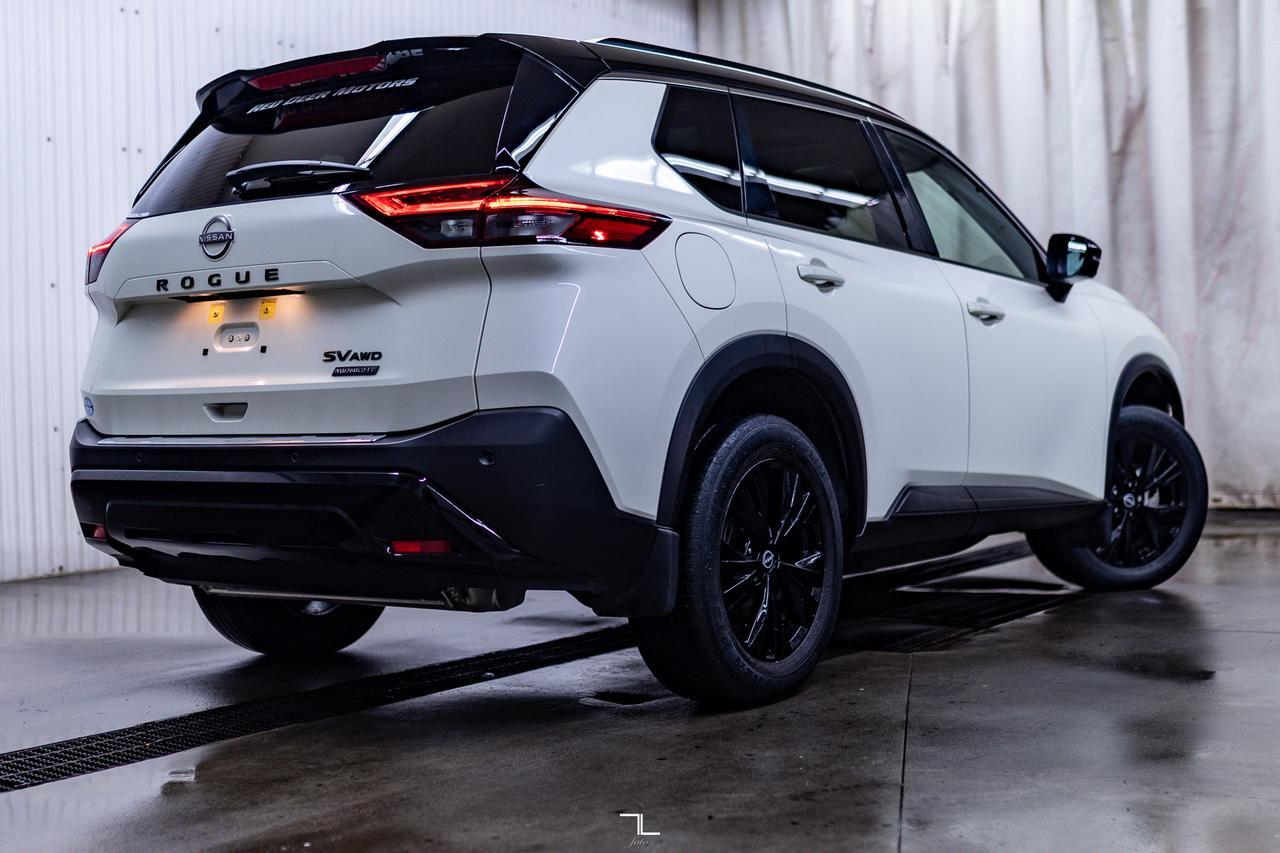 2023 Nissan Rogue AWD SV Midnight Leather Roof BCam Red Deer AB