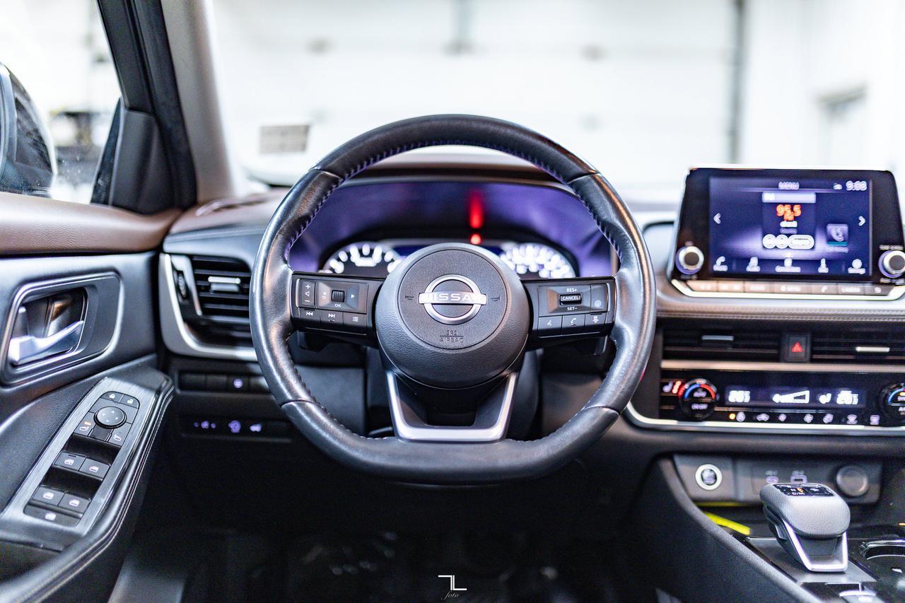 2023 Nissan Rogue AWD SV Midnight Leather Roof BCam Red Deer AB