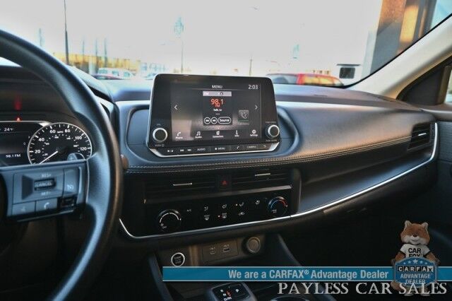 2023 Nissan Rogue S / AWD / Premium Cloth Seats / Forward Collision Alert / Lane Departure & Blind Spot Alert / Cruise Control / Keyless Entry & Start / Apple CarPlay & Android Auto / Back Up Cam / 1-Owner Anchorage AK 2023 Nissan Rogue S / AWD / Premium Cloth Seats / Forward Collision Alert / Lane Departure & Blind Spot Alert / Cruise Control / Keyless Entry & Start / Apple CarPlay & Android Auto / Back Up Cam / 1-Owner Anchorage AK