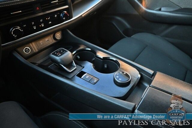 2023 Nissan Rogue S / AWD / Premium Cloth Seats / Forward Collision Alert / Lane Departure & Blind Spot Alert / Cruise Control / Keyless Entry & Start / Apple CarPlay & Android Auto / Back Up Cam / 1-Owner Anchorage AK 2023 Nissan Rogue S / AWD / Premium Cloth Seats / Forward Collision Alert / Lane Departure & Blind Spot Alert / Cruise Control / Keyless Entry & Start / Apple CarPlay & Android Auto / Back Up Cam / 1-Owner Anchorage AK