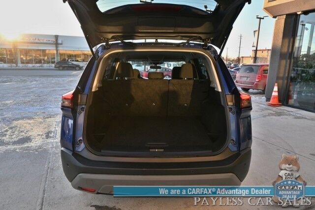 2023 Nissan Rogue S / AWD / Premium Cloth Seats / Forward Collision Alert / Lane Departure & Blind Spot Alert / Cruise Control / Keyless Entry & Start / Apple CarPlay & Android Auto / Back Up Cam / 1-Owner Anchorage AK 2023 Nissan Rogue S / AWD / Premium Cloth Seats / Forward Collision Alert / Lane Departure & Blind Spot Alert / Cruise Control / Keyless Entry & Start / Apple CarPlay & Android Auto / Back Up Cam / 1-Owner Anchorage AK