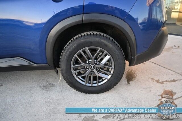 2023 Nissan Rogue S / AWD / Premium Cloth Seats / Forward Collision Alert / Lane Departure & Blind Spot Alert / Cruise Control / Keyless Entry & Start / Apple CarPlay & Android Auto / Back Up Cam / 1-Owner Anchorage AK 2023 Nissan Rogue S / AWD / Premium Cloth Seats / Forward Collision Alert / Lane Departure & Blind Spot Alert / Cruise Control / Keyless Entry & Start / Apple CarPlay & Android Auto / Back Up Cam / 1-Owner Anchorage AK